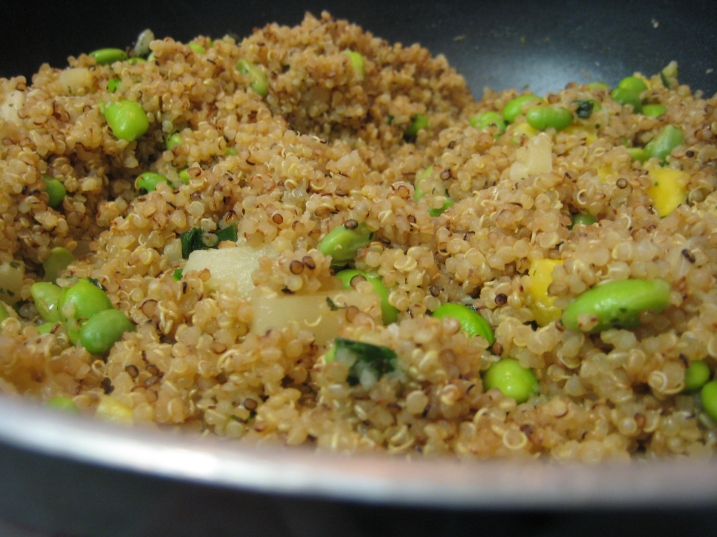 Thai fried quinoa