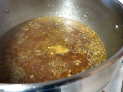 lentil soup broth